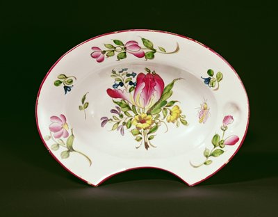 Bleeding bowl, Strasbourg, c.1760 by German School